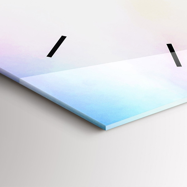 Téglalap alakú üvegóra Vízesés Izlandon