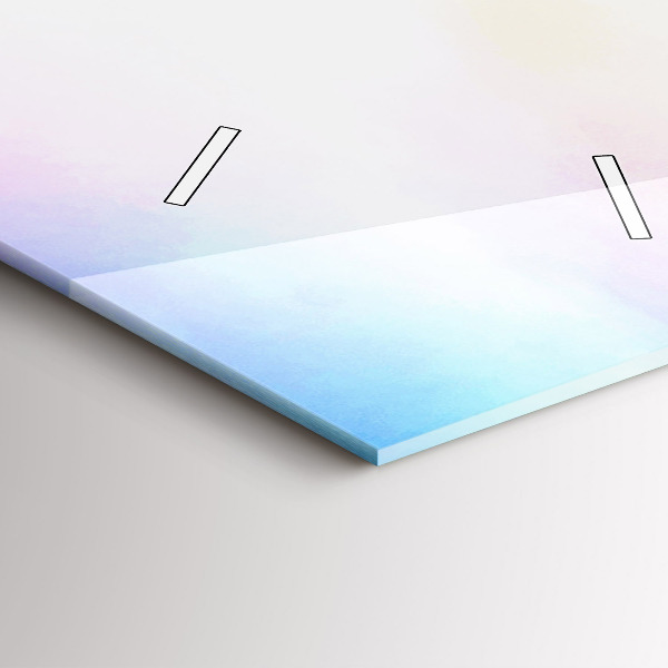 Téglalap alakú üvegóra Vízesés Izlandon