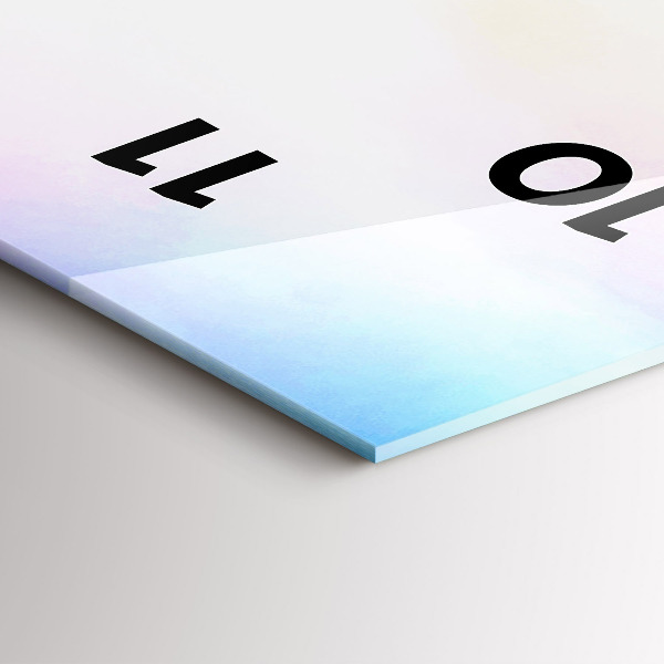 Téglalap alakú üvegóra Vízesés Izlandon