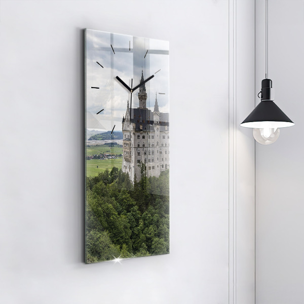 Téglalap alakú üvegóra Neuschwanstein kastély