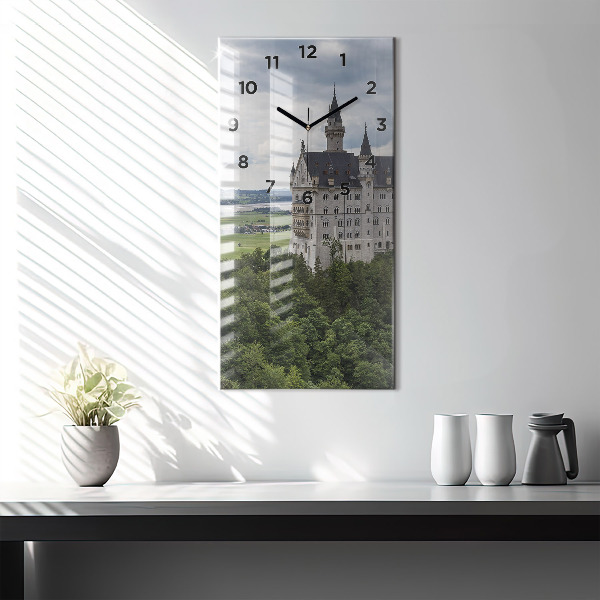 Téglalap alakú üvegóra Neuschwanstein kastély