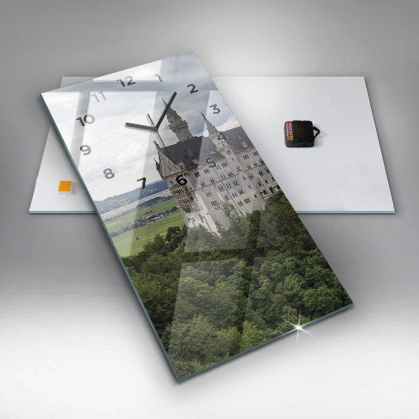 Téglalap alakú üvegóra Neuschwanstein kastély