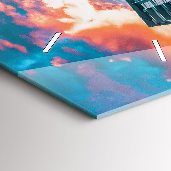 Téglalap alakú üvegóra Miami, Florida