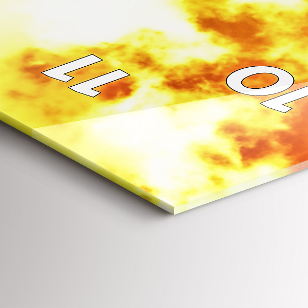 Téglalap alakú üvegóra Az Eiffel-torony Párizsban