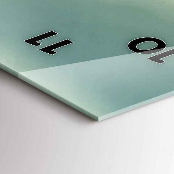 Téglalap alakú üvegóra Sunrise Beszkidek