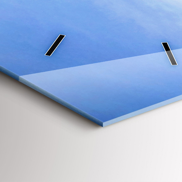 Téglalap alakú üvegóra Sokolica csúcs a Pieniny-hegységben