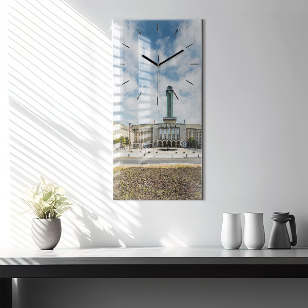 Téglalap alakú üvegóra Panoráma Ostrava városára