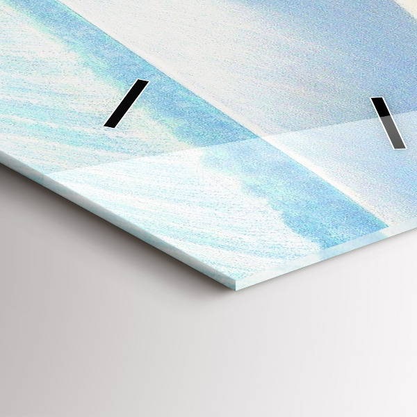 Téglalap alakú üvegóra Morvaország vidéki táj