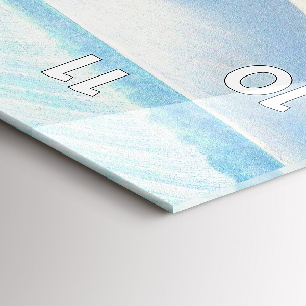 Téglalap alakú üvegóra Morvaország vidéki táj