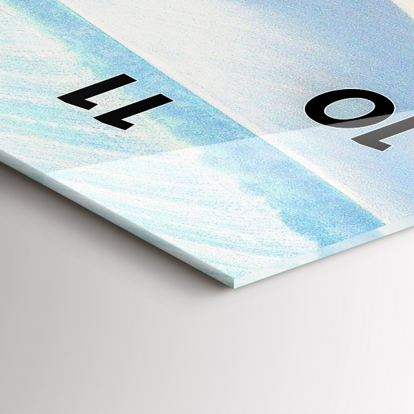 Téglalap alakú üvegóra Morvaország vidéki táj