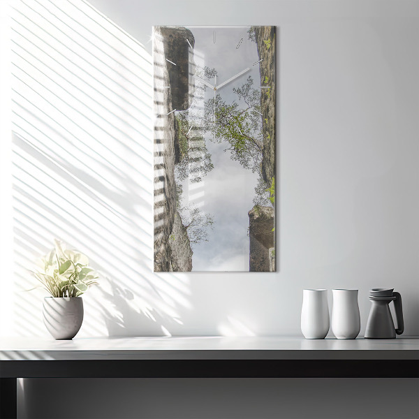 Téglalap alakú üvegóra Rockváros Csehországban