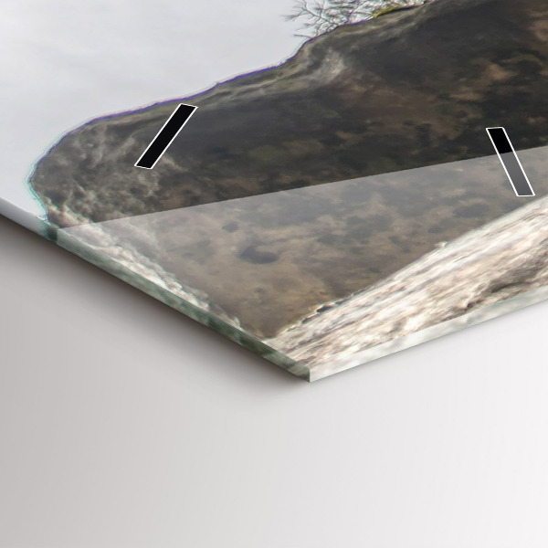 Téglalap alakú üvegóra Rockváros Csehországban