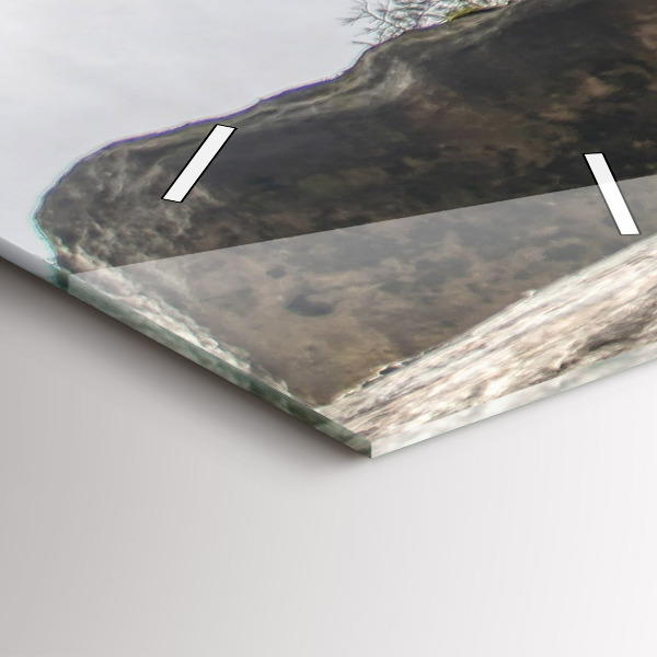 Téglalap alakú üvegóra Rockváros Csehországban