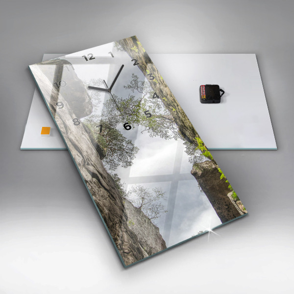 Téglalap alakú üvegóra Rockváros Csehországban