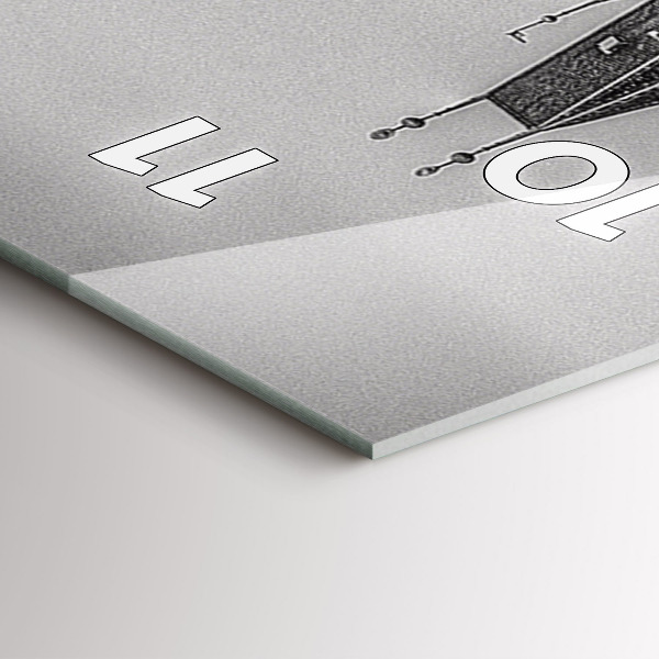 Téglalap alakú üvegóra Károly híd Prágában