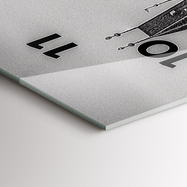 Téglalap alakú üvegóra Károly híd Prágában