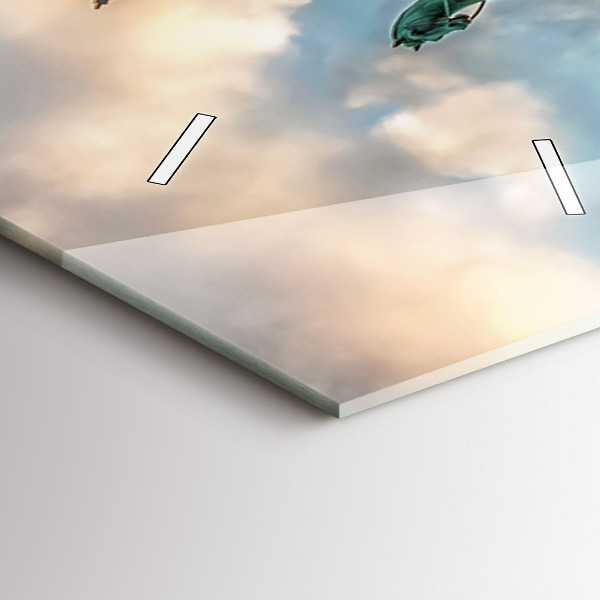 Téglalap alakú üvegóra Brandenburgi kapu Berlinben