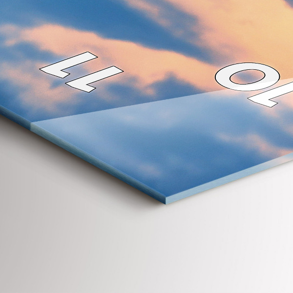 Téglalap alakú üvegóra Kilátás a városházára