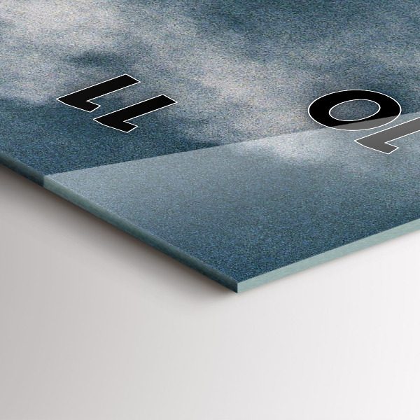 Téglalap alakú üvegóra Watzmann-hegység