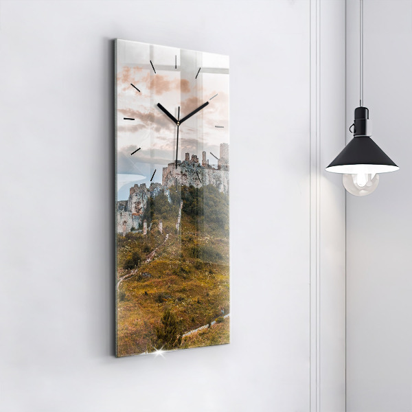 Téglalap alakú üvegóra Szepesi vár Szlovákiában