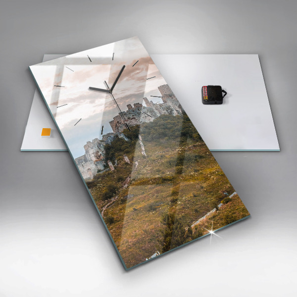 Téglalap alakú üvegóra Szepesi vár Szlovákiában