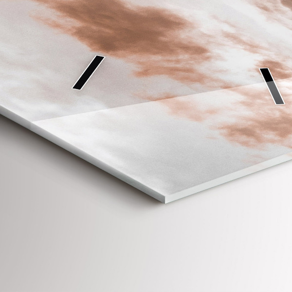 Téglalap alakú üvegóra Szepesi vár Szlovákiában