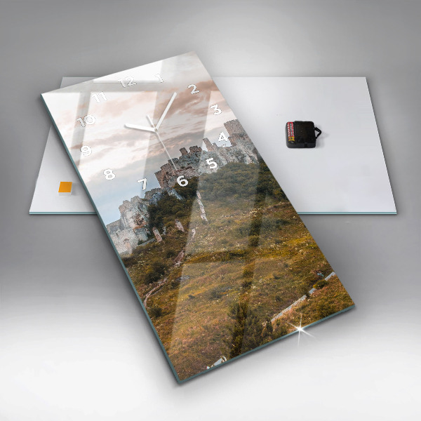 Téglalap alakú üvegóra Szepesi vár Szlovákiában