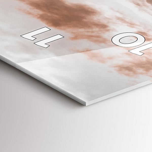 Téglalap alakú üvegóra Szepesi vár Szlovákiában