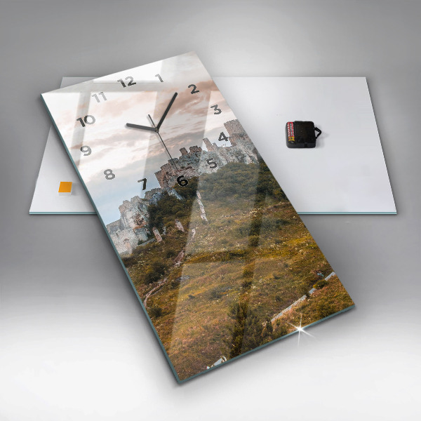 Téglalap alakú üvegóra Szepesi vár Szlovákiában