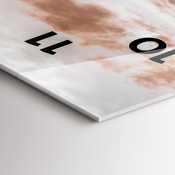 Téglalap alakú üvegóra Szepesi vár Szlovákiában