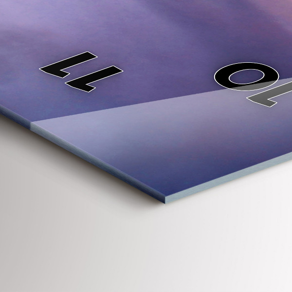 Téglalap alakú üvegóra Kőfej