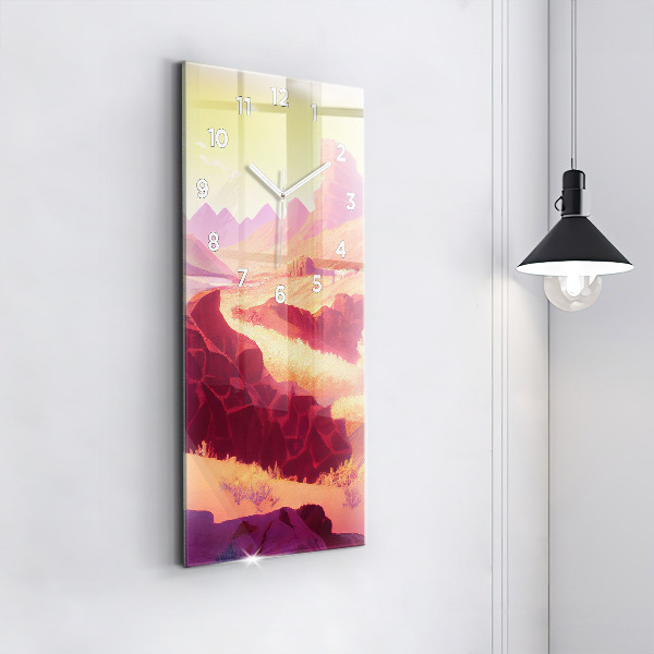 Téglalap alakú üvegóra Arizona sivatag