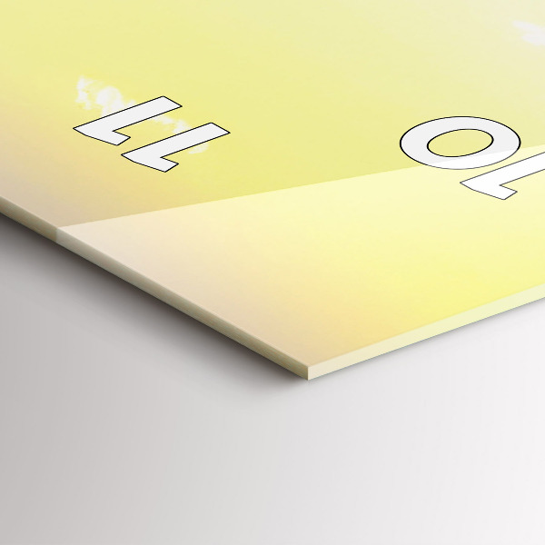 Téglalap alakú üvegóra Arizona sivatag