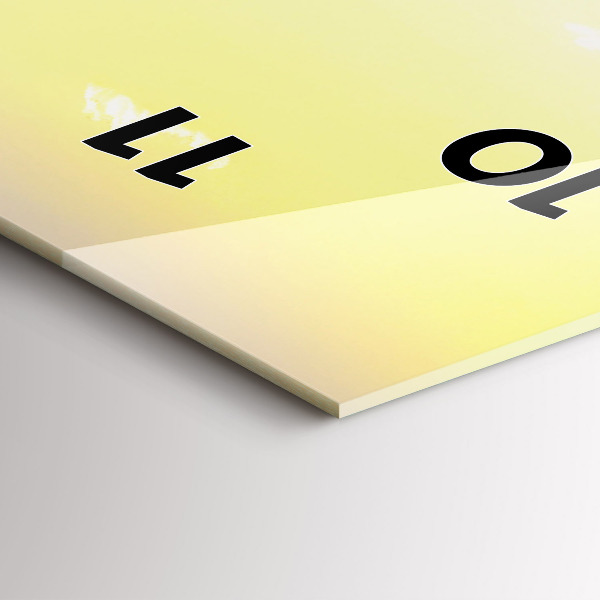 Téglalap alakú üvegóra Arizona sivatag