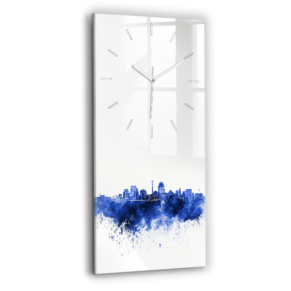 Téglalap alakú üvegóra San Antonio akvarellek