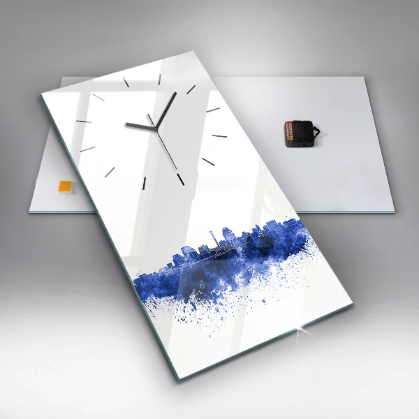 Téglalap alakú üvegóra San Antonio akvarellek