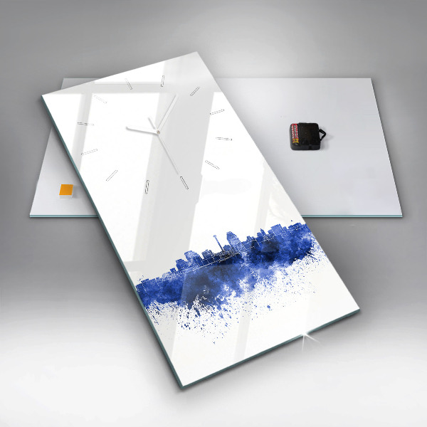 Téglalap alakú üvegóra San Antonio akvarellek