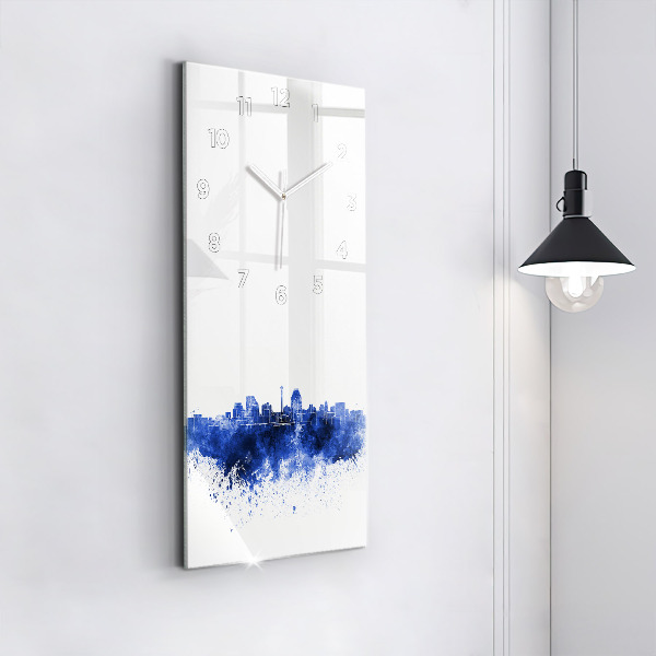 Téglalap alakú üvegóra San Antonio akvarellek