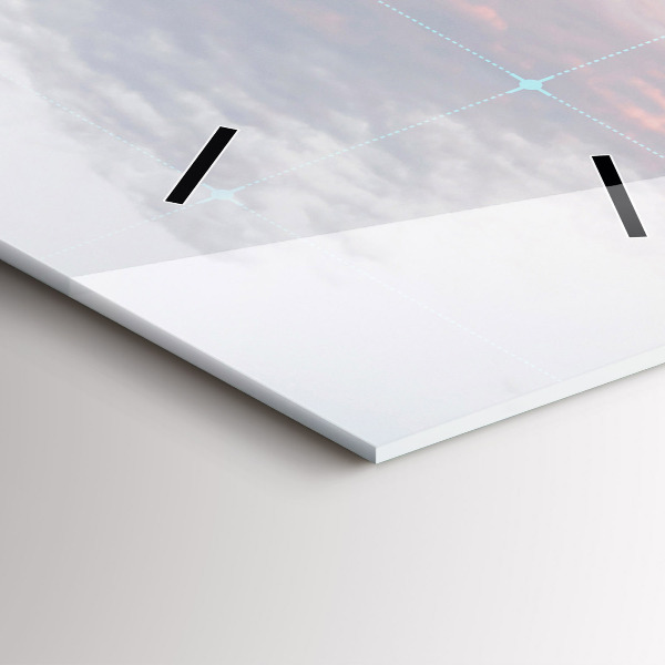 Téglalap alakú üvegóra Felhőkarcolók Philadelphiában