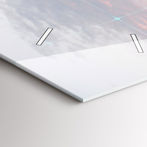 Téglalap alakú üvegóra Felhőkarcolók Philadelphiában