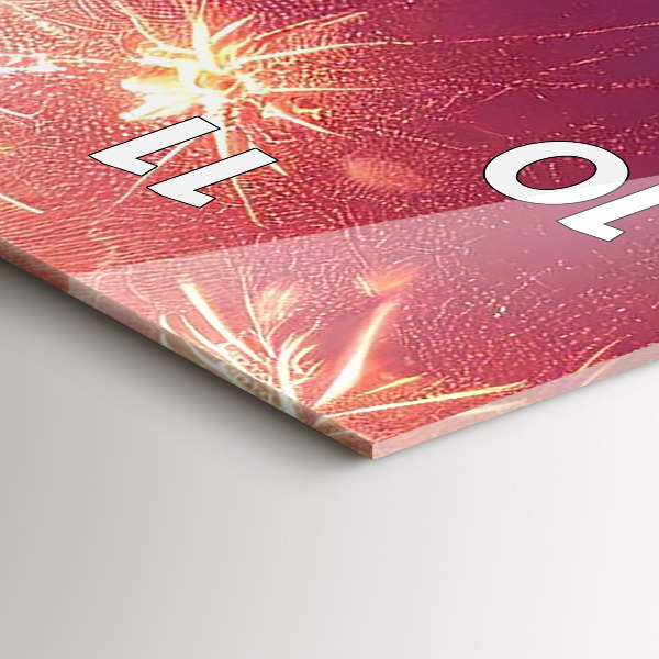 Téglalap alakú üvegóra Philadelphia City éjjel