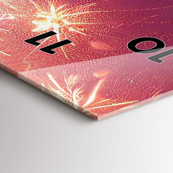 Téglalap alakú üvegóra Philadelphia City éjjel