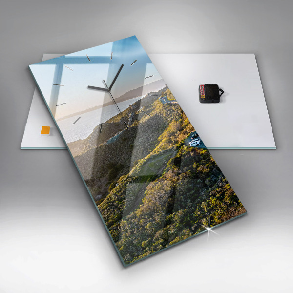 Téglalap alakú üvegóra Az út San Franciscóba