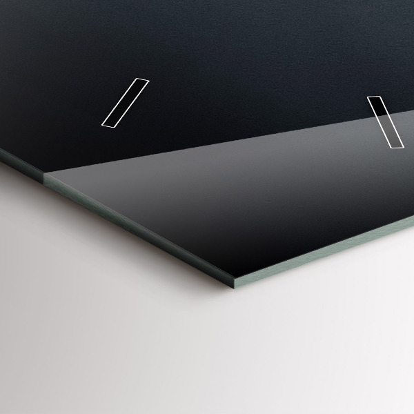 Téglalap alakú üvegóra San Francisco híd éjjel