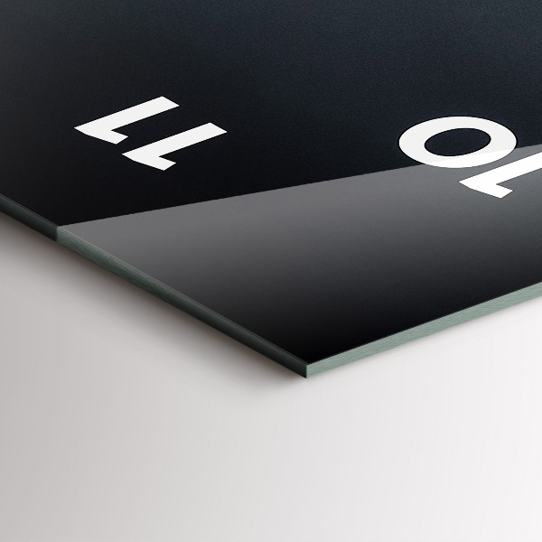 Téglalap alakú üvegóra San Francisco híd éjjel