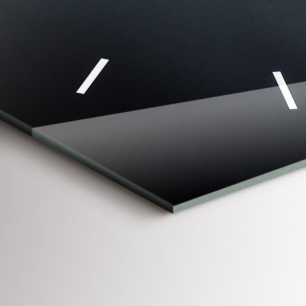 Téglalap alakú üvegóra San Francisco híd éjjel