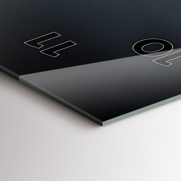 Téglalap alakú üvegóra San Francisco híd éjjel