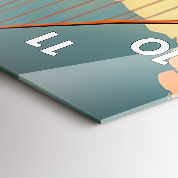 Téglalap alakú üvegóra San Francisco híd