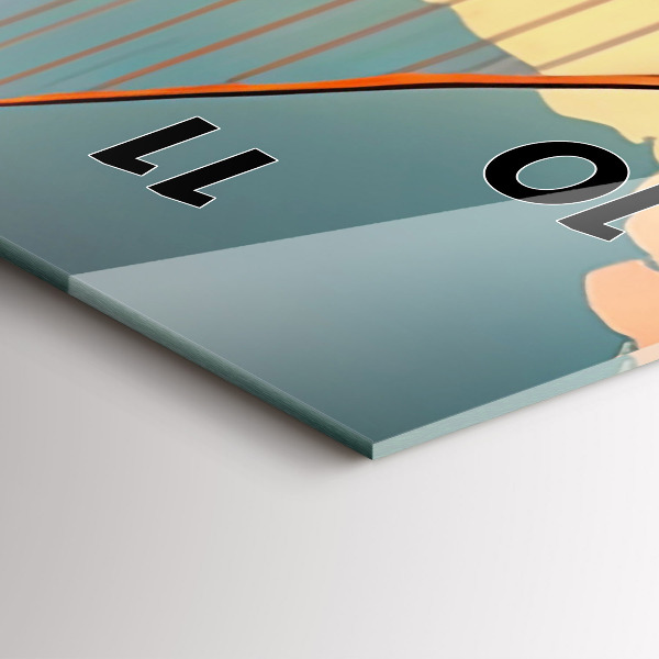 Téglalap alakú üvegóra San Francisco híd