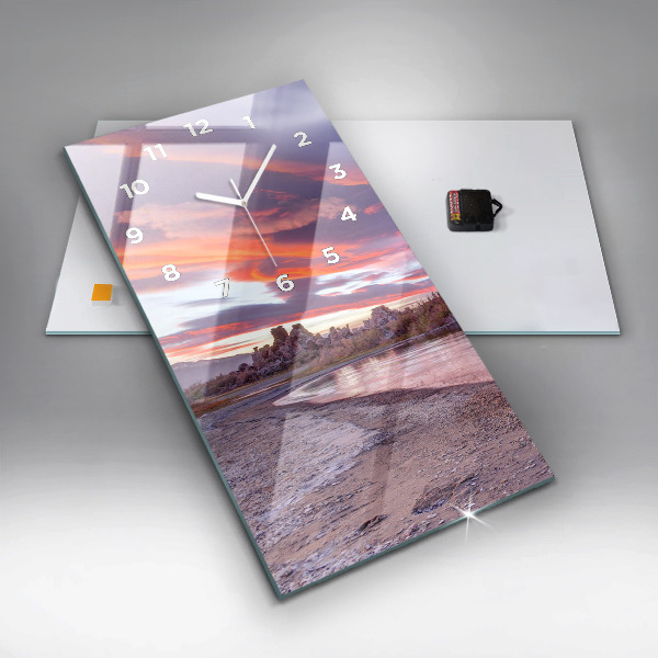 Téglalap alakú üvegóra Napkelte Kalifornia